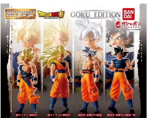 BANDAI HG Dragon Ball 01 GOKU EDITION Complete set of all 4 types Capsule Gacha - Picture 1 of 2