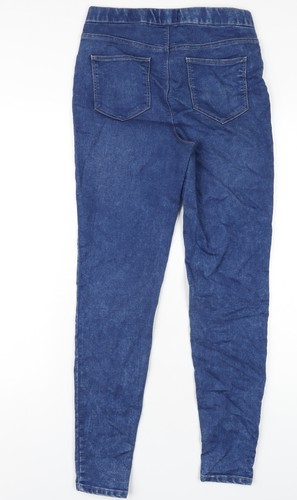 Matalan Womens Blue Cotton Jegging Jeans Size 8 L29 in Regular - Picture 2 of 10