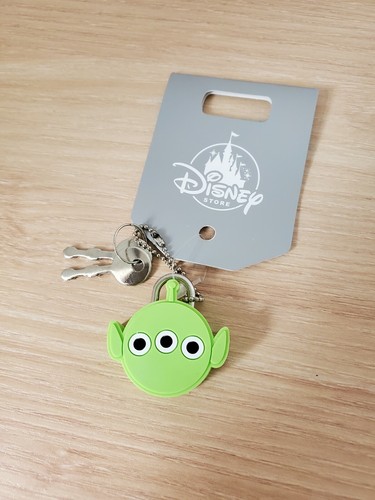 Japan Disney Store Toy Story Alien grün Mini Gepäck Gepäck Schloss mit Schlüssel - Bild 4 von 5