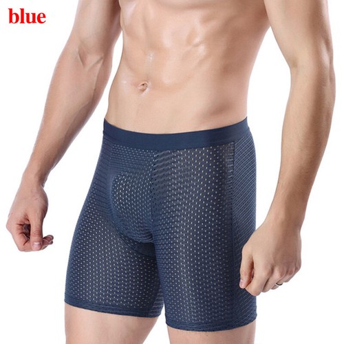 Herren Unterwäsche Boxershorts Eis Seide nahtlos weich atmungsaktiv männlich Herren Unterhose - Bild 17 von 21