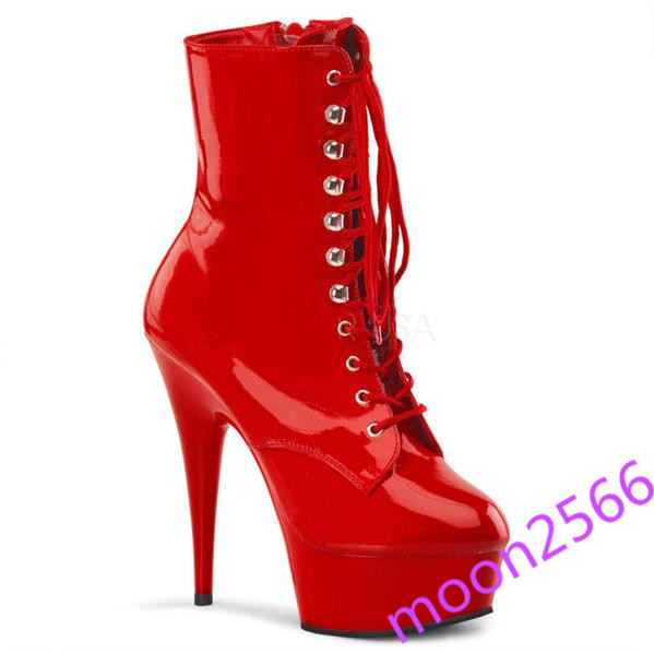 Para mujer Súper Zapatos De Taco Alto Zapatos Zapatos Alto De Plataforma De Cuero Sexy botas al tobillo con Cordones df284e Para mujer Súper Zapatos De Taco Alto Zapatos Zapatos Alto De Plataforma De Cuero Sexy botas al tobillo con Cordones df284e
