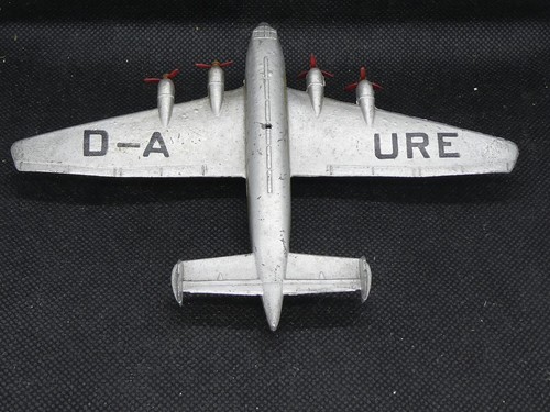 Dinky Toys 62n Junkers Ju 90 Luft Hansa Airliner D-AURE Pre-War Boxed - Picture 16 of 22