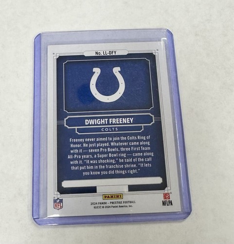Dwight Freeney 2024 Prestige Football Living Legends # LL-DFY Indianapolis Colts - Picture 2 of 2