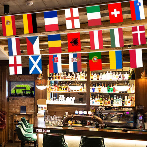 2024 World Flags 10M International Flags Country Flags for Football Event Decor - Picture 9 of 12
