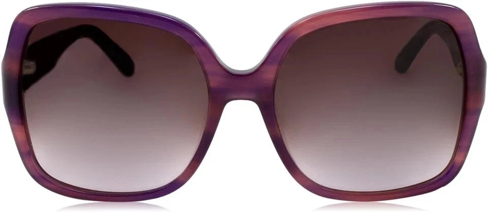 Salvatore Ferragamo Purple Square Sunglasses for Women for  display picture 3