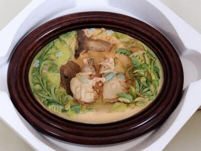 レア♪LAKELAND STUDIOS　Brambly Hedge RARE Brambly Hedge Exploring The Nursery Plaque By Lakeland