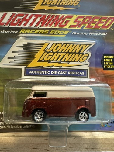 Johnny Lightning Lightning Speed 60's VW Van 1:64 Racers Edge Racing Wheels - Picture 2 of 8