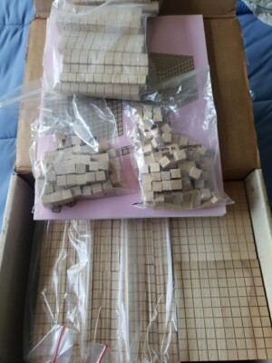 Learning Resources Base Ten Classroom Set, WOODEN, VINTAGE, NEW. MADE IN GERMANY