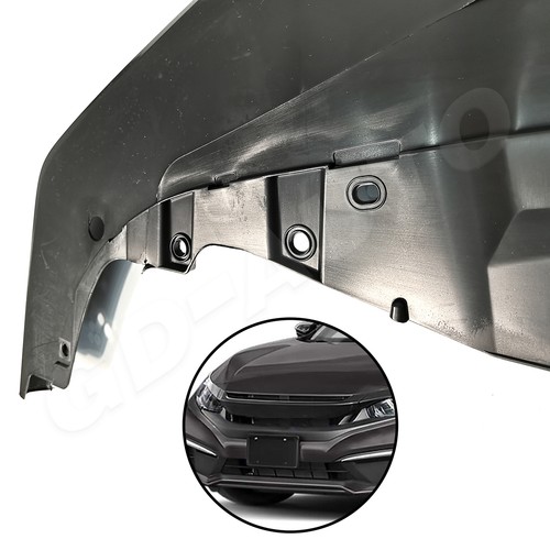 Front Bumper Face Bar Grille For 2017-2021 Honda Civic HO1036129 71102TGGA50 - Picture 3 of 7