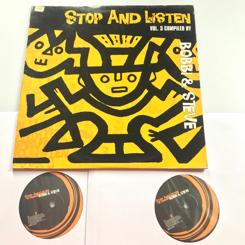 Bobbi & Steve – Stop And Listen Vol. 3 2 LP Vinyl Compilation House & Disco *DL