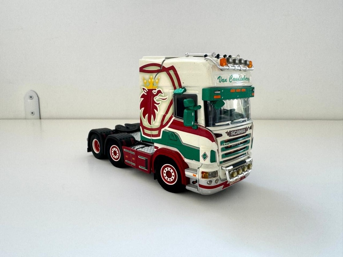 ミニカー 1/50 WSI SCANIA R Topline 4x2 1:50 WSI for Scania R(5) Topline 4x2 Cab for Heros DIECAST