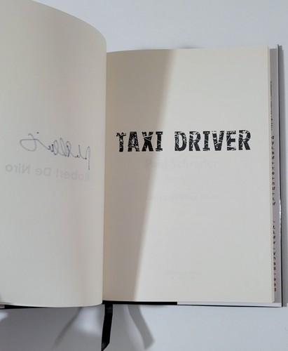 Libro TAXI DRIVER firmado por MARTIN SORESE ROBERT DE NIRO & PAUL SCHRADER BAS - Imagen 6 de 15