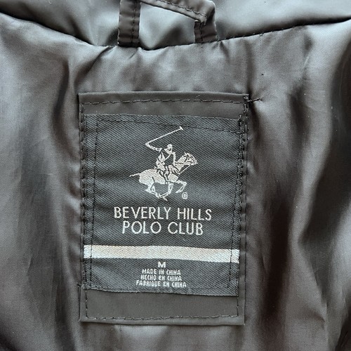 Beverly Hills Polo Club LIGHTWEIGHT PUFFER Jacket Women's Sz Medium Zip Up - Picture 9 of 15