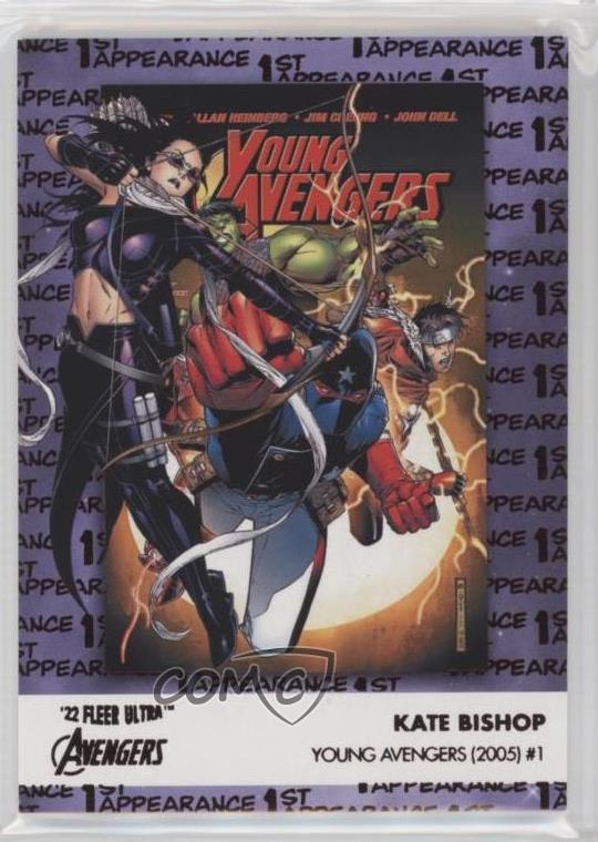 2022 Fleer Ultra Avengers 1st Appearances Burgundy Foil 58/141 Kate Bishop 14c2