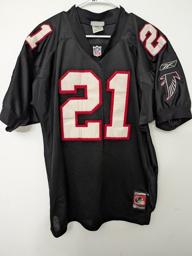 Reebok Atlanta Falcons #21 Deion Sanders Authentic NFL Football Jersey Size 50 - Picture 1 of 7