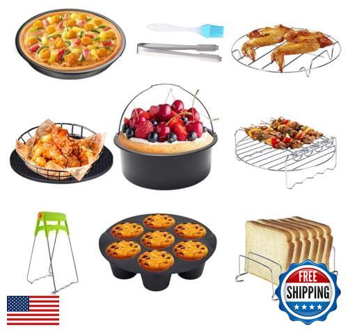 Air Fryer Zubehör Set passend für Gowise Gourmia Cozyna Ninja, passend für alle 2,3qt-3 - Bild 1 von 5