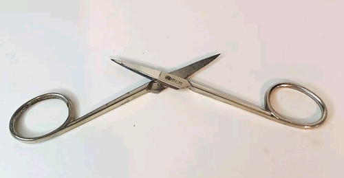 Tijeras bordadas vintage VIE RGM 4" Alemania - Imagen 5 de 5