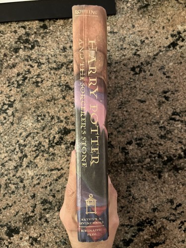 Harry Potter and the Sorcerer's Stone By J.K. Rowling (HCDJ) 1st American Ed - Picture 3 of 10