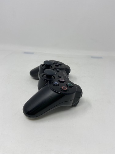 Controlador Sony PlayStation 3 negro (probado CECH-2001A) y DualShock 3 sin cables - Imagen 14 de 16