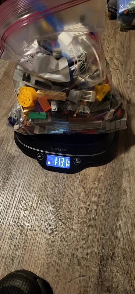 Mega Bloks lote a granel 9 lb 5 oz. Ladrillos de construcción colores mezclados aleatorios Foto 3 de 4