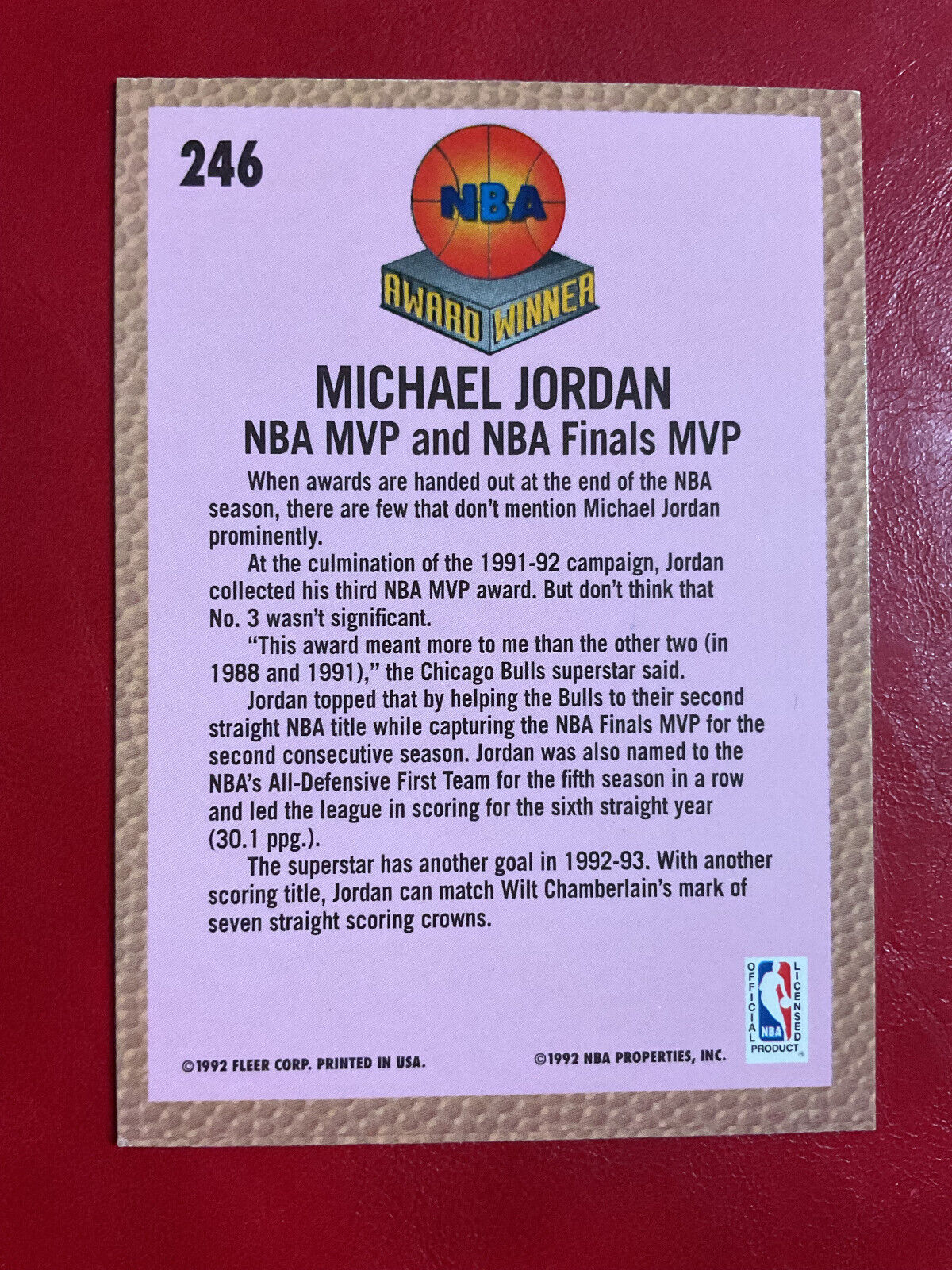 Michael Jordan Basketball cards " YOU PICK " oddballs insert vintage Fleer Ultra - Picture 218 of 485