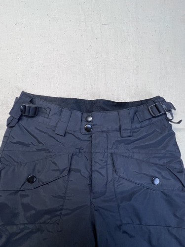 Columbia Youth Omni-tech Snow Pants Size 8 Black Waterproof Ski Snowboard - Picture 7 of 24