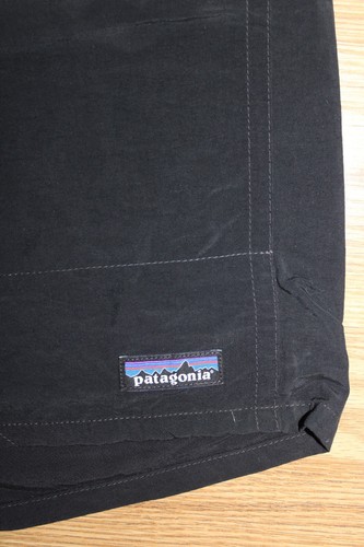 Patagonia Herren XL x 6,5" BAGGIES Badeshorts SCHWARZ leicht - Bild 3 von 9