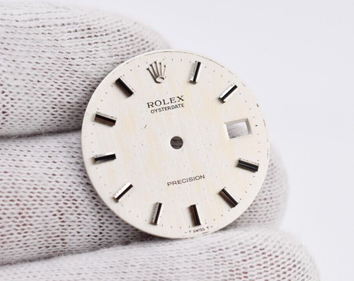 Factory Rolex Precision 34mm 6694 Linen Dial 1225 1210 movement