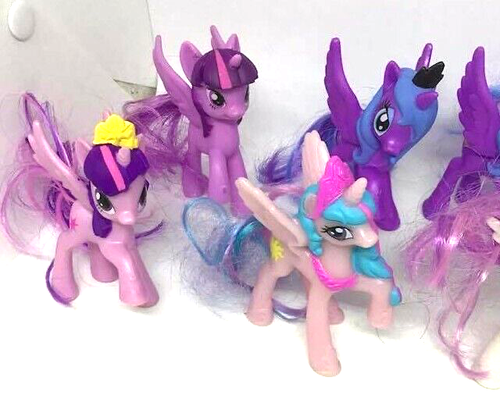 My Little Pony Fisher Price 19 Plush Rarity Fluttershy Dash Lily Pegasus Wings - Picture 9 of 12