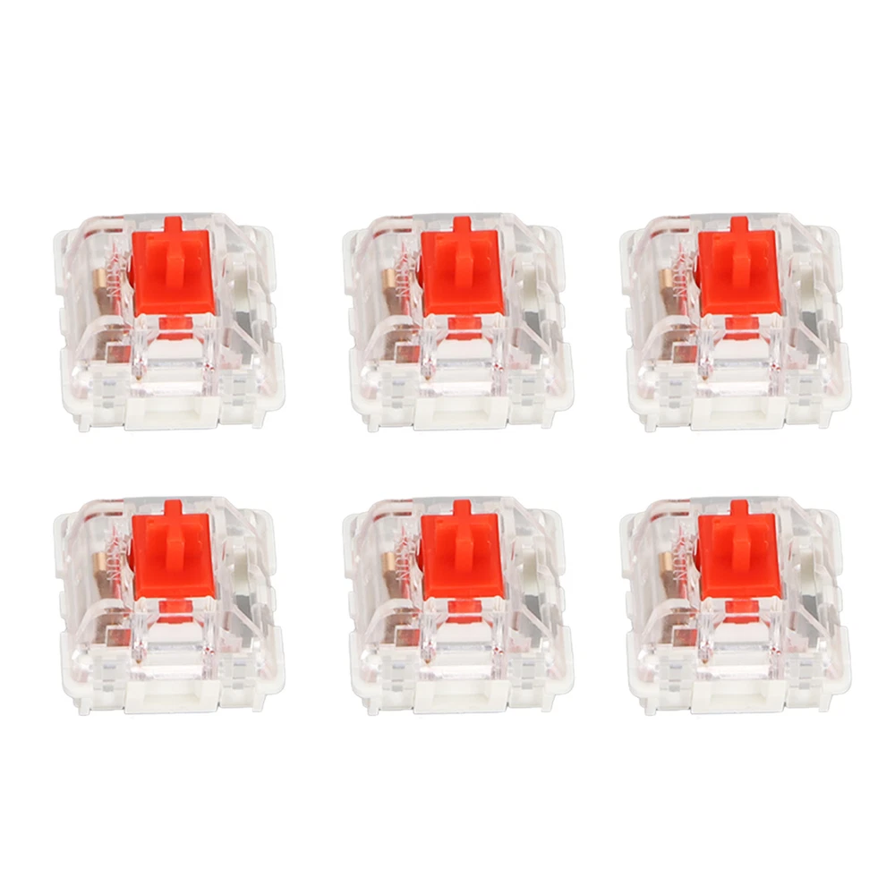 10Pcs Red Switch Mechanical Keyboard with Alloy Touch Spot Tech BEA