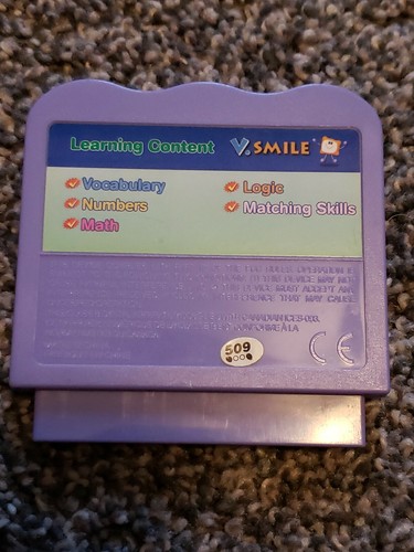 Vtech VSmile Scooby Doo Funland Frenzy Vocabulary Numbers Logic Game - Picture 3 of 4