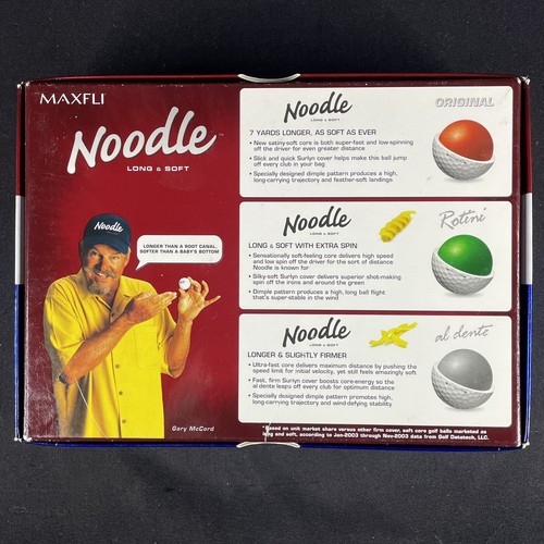 Pelotas de golf Maxfli Noodle 1 docena Susan Komen Cancer American Airlines celebridad - Imagen 5 de 5
