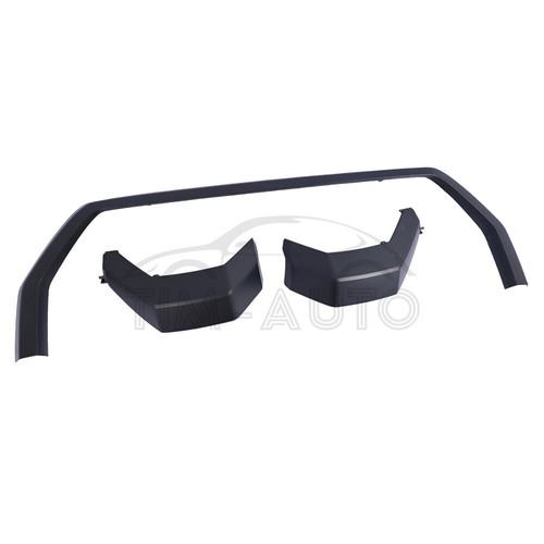 Black Front Bumper Grille Trim Molding Surround For 20222024 Toyota