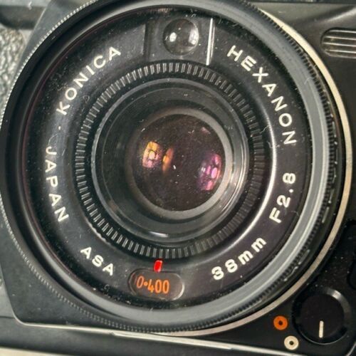 Konica C35 MFD Rangefinder w/ Hexanon 38m F2.8 From Camera Photo JAPAN - Picture 12 of 24