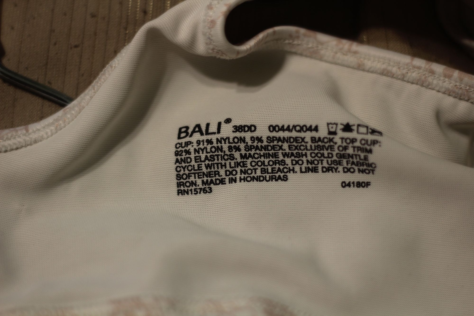 Bali Bra Cool Comfort Double Support Wire free Bra Size size 38dd