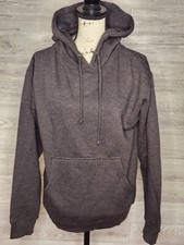 Independent Trading Co. Midweight Dark Gray Hooded Sweatshirt Men's Size XS