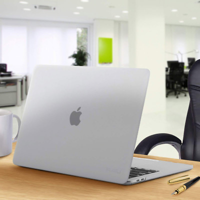 Glossy CLEAR Plastic Hard Case For Macbook Pro/Air 13 14 16 M4 M3 M2 Touch Bar