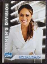 Kayla Braxton #R-20 Roster Insert - 2021 Topps WWE Women's Division Trading Card