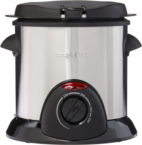 05470 Stainless Steel Electric Deep Fryer, Silver - Picture 2 of 6