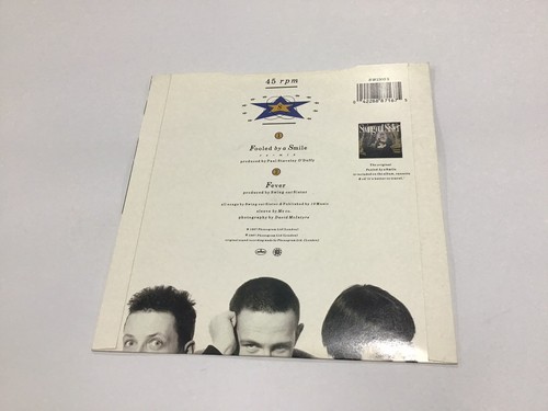 SWING OUT SISTER fooled by a smile/FEVER SWING 5 uk mercury 1987 7" PS EX/EX - Picture 2 of 2