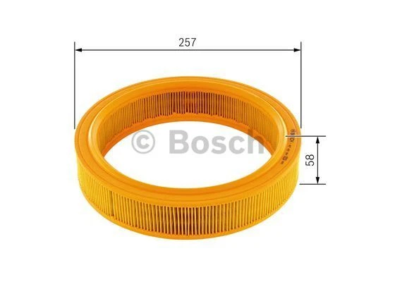 Filtro de aire Bosch para Ford Cortina Capri Escort Sierra 1.0 1.3 1.6 2.0 Foto 4 de 4