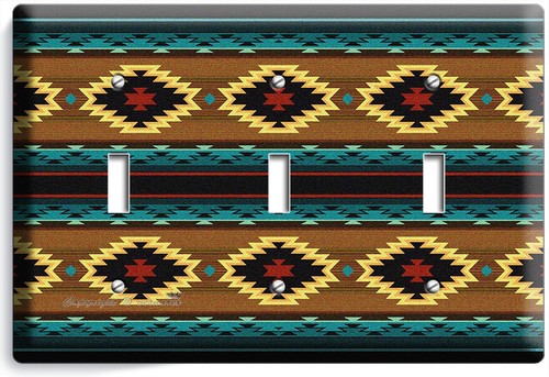 LATIN SOUTHWEST BLANKET PATTERN LIGHT SWITCH OUTLET WALL PLATE ROOM HOME DECOR - Picture 18 of 29