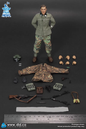 1/12 DID XD80024 German 12th Panzer Division Infantry Lieutenant – Rainer FIGURE - 第 1/8 張圖片