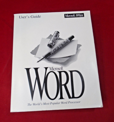 User's Anleitung (Manuell) für Microsoft Word Version 6.0 (1994)