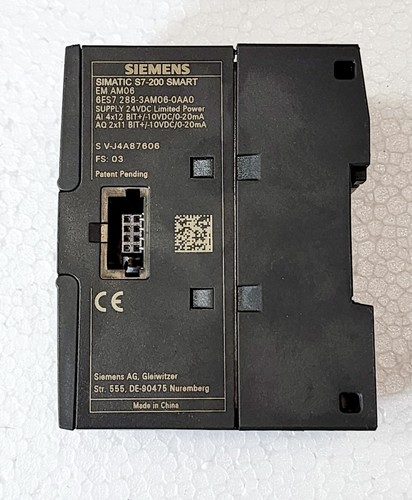 SIEMENS 6ES7 288-3AM06-0AA0 SIMATIC S7-200 Analog I/O Module #3 - Picture 2 of 6