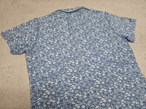 Bonobos Golf Slim Fit Coral Reef Fish Oceanic Blue Hawaiian S/S Polo Shirt SZ L - Picture 11 of 12