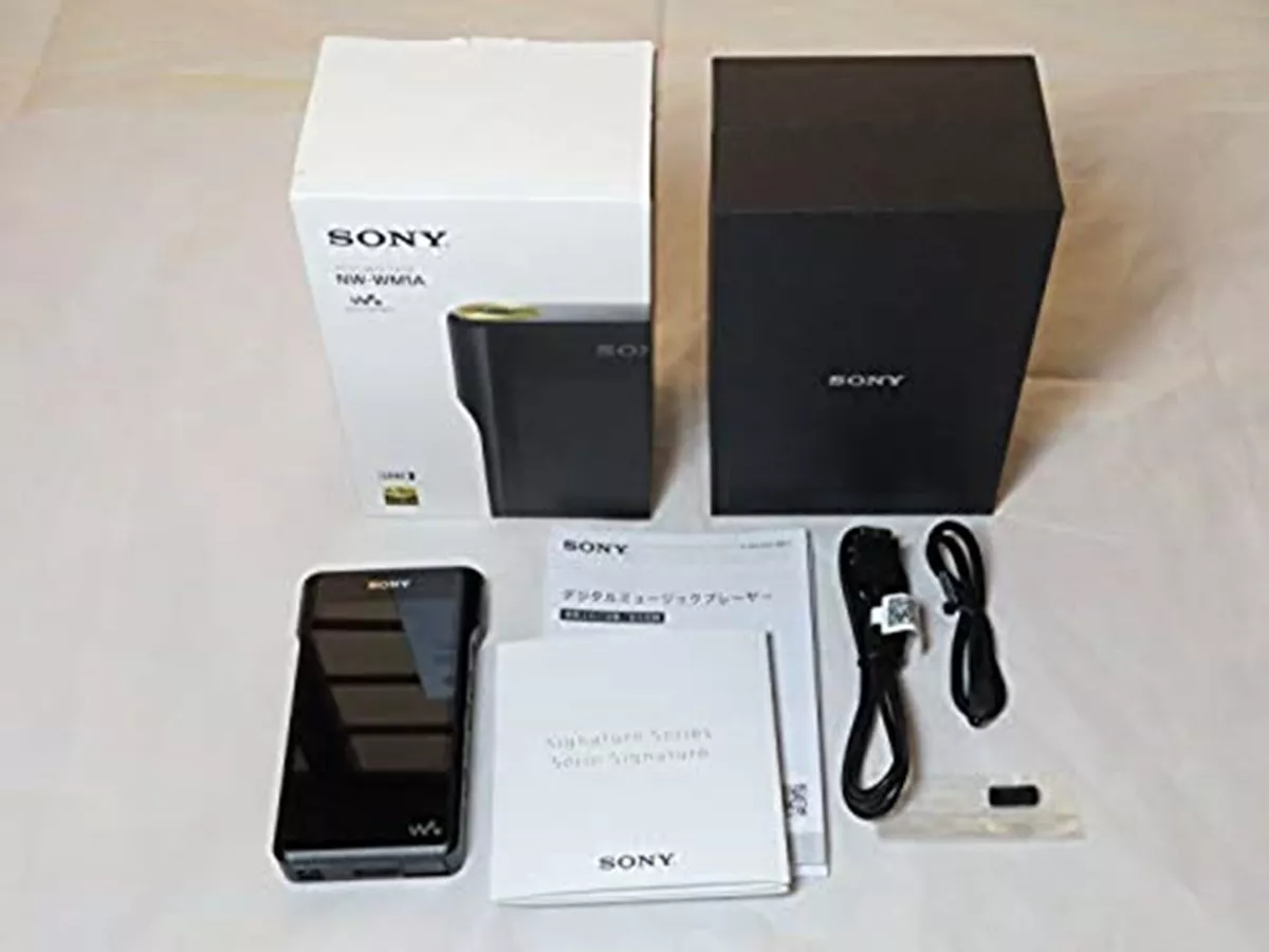 SONY Digital Audio Player Walkman WM1 Series Black NW-WM1A B