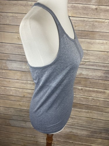 Champion Small Activewear Racerback Tank Blue Two Tone Stretchy Compression Gym - Picture 6 of 9