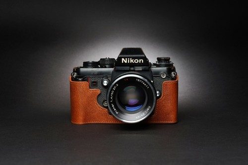 Real Leather Half Camera Case Bag Cover for Nikon F3 F3HP F3AF F3T Film Camera - Picture 21 of 43