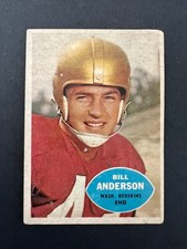 1960 Topps Bill Anderson #126, creased - 50% off 5 or more under $5